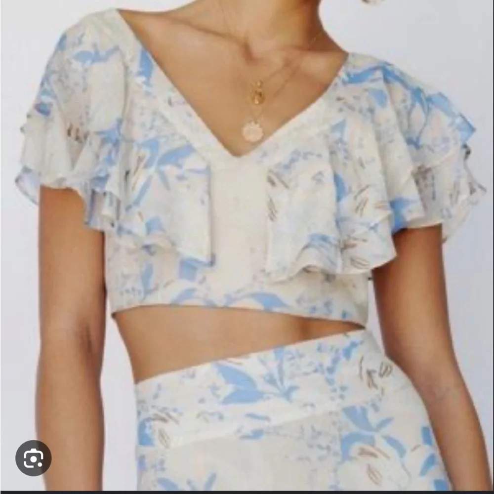 Free People Petal Skirt & Top Set - Picture 2 of 7